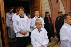 Poświęcenie kościoła w Łubiance