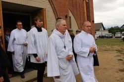 Poświęcenie kościoła w Łubiance