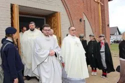Poświęcenie kościoła w Łubiance