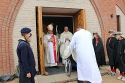 Poświęcenie kościoła w Łubiance