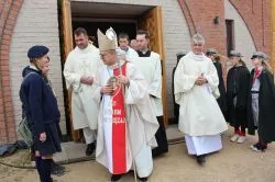 Poświęcenie kościoła w Łubiance