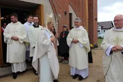 Poświęcenie kościoła w Łubiance