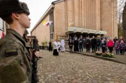 Uroczystości patriotyczne na Rybakach w Toruniu