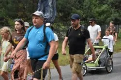 Pielgrzymka grupy franciszkańskiej z Brodnicy// Galeria