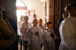 Poświęcenie kościoła filialnego w Dąbrowie Chełmińskiej