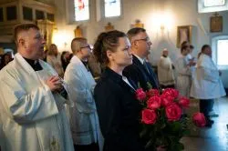 Poświęcenie kościoła filialnego w Dąbrowie Chełmińskiej