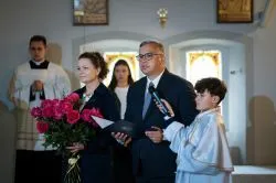 Poświęcenie kościoła filialnego w Dąbrowie Chełmińskiej