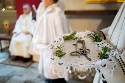 Poświęcenie kościoła filialnego w Dąbrowie Chełmińskiej