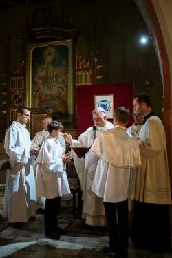 Poświęcenie kościoła filialnego w Dąbrowie Chełmińskiej
