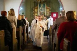 Poświęcenie kościoła filialnego w Dąbrowie Chełmińskiej