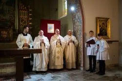 Poświęcenie kościoła filialnego w Dąbrowie Chełmińskiej