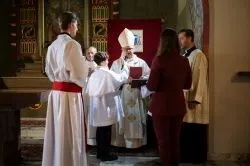 Poświęcenie kościoła filialnego w Dąbrowie Chełmińskiej