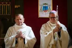 Poświęcenie kościoła filialnego w Dąbrowie Chełmińskiej