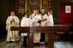 Poświęcenie kościoła filialnego w Dąbrowie Chełmińskiej
