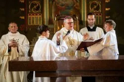 Poświęcenie kościoła filialnego w Dąbrowie Chełmińskiej