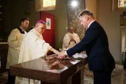 Poświęcenie kościoła filialnego w Dąbrowie Chełmińskiej