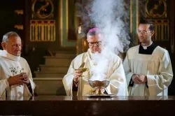 Poświęcenie kościoła filialnego w Dąbrowie Chełmińskiej