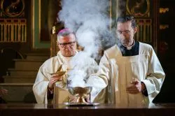 Poświęcenie kościoła filialnego w Dąbrowie Chełmińskiej