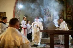 Poświęcenie kościoła filialnego w Dąbrowie Chełmińskiej