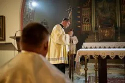Poświęcenie kościoła filialnego w Dąbrowie Chełmińskiej
