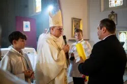 Poświęcenie kościoła filialnego w Dąbrowie Chełmińskiej