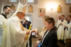 Poświęcenie kościoła filialnego w Dąbrowie Chełmińskiej