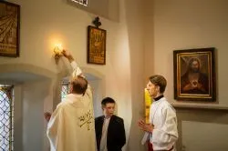 Poświęcenie kościoła filialnego w Dąbrowie Chełmińskiej