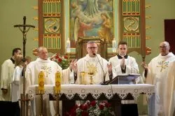 Poświęcenie kościoła filialnego w Dąbrowie Chełmińskiej