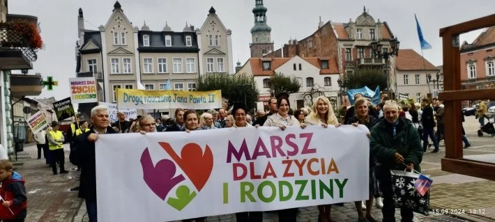 Marsz dla życia i rodziny w Chełmży