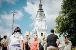 Grupa zielona wędruje na Jasną Górę