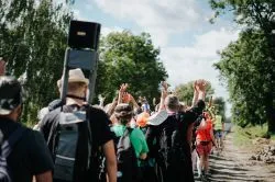 Grupa zielona wędruje na Jasną Górę
