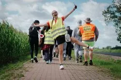 Grupa zielona wędruje na Jasną Górę