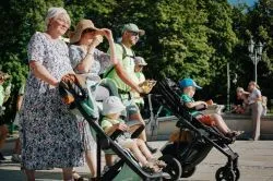 Wejście grupy zielonej z Jabłonowa na Jasną Górę