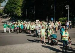 Wejście grupy zielonej z Jabłonowa na Jasną Górę