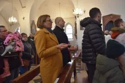 Poświęcenie ołtarza i ambony w Papowie Toruńskim