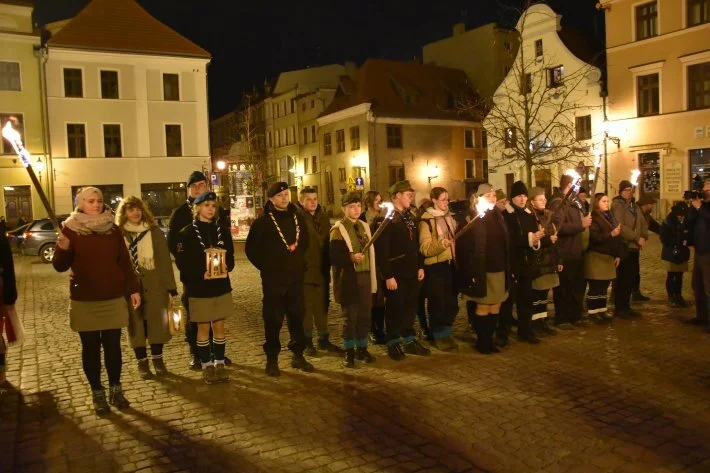 Przekazanie Betlejemskiego Światła Pokoju