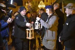 Przekazanie Betlejemskiego Światła Pokoju