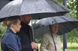 Modlitwa w parku Glazja w intencji śp. Klaudii