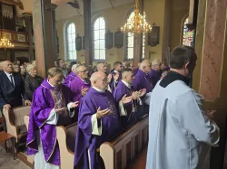 Pogrzeb śp. ks. prał. Stanisława Andrika