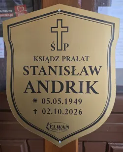 Pogrzeb śp. ks. prał. Stanisława Andrika