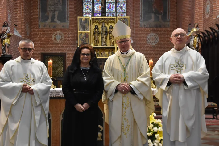 Uroczystość konsekracji wdowy w katedrze toruńskiej